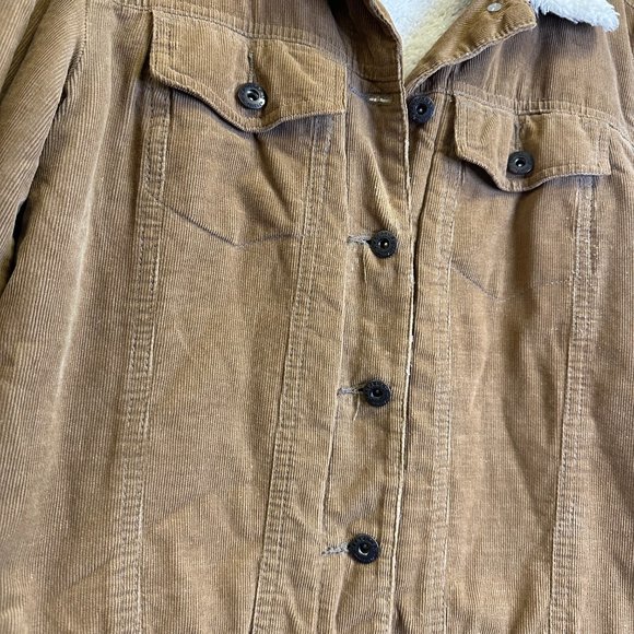 Magellan Sportswear Corduroy Light Brown Women's Medium - Picture 4 of 8